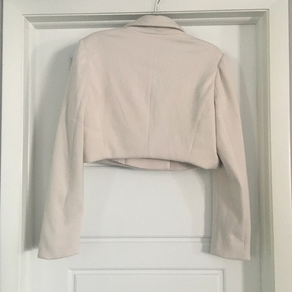 House of Harlow Cropped Blazer - Large - Picture 3 of 4